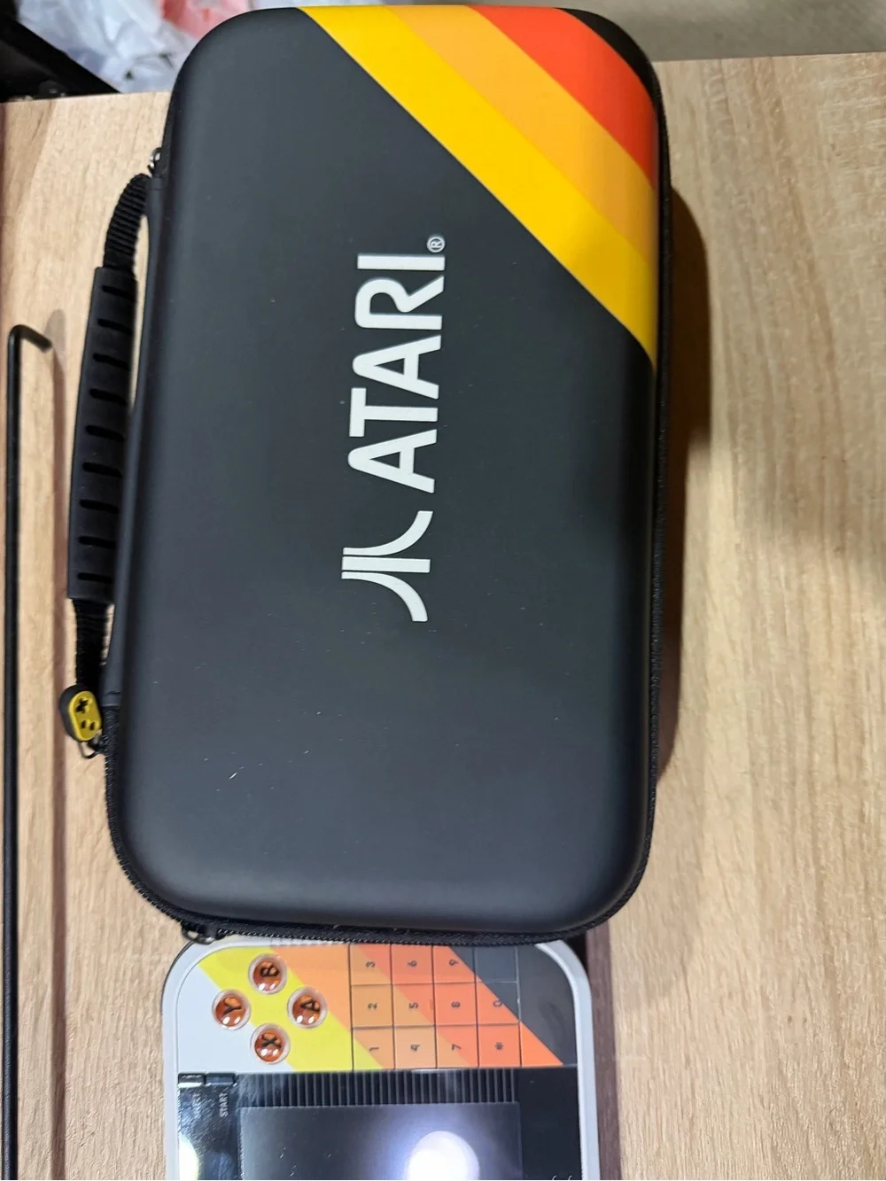 Sold-Atari GameStation Go Portable Handheld Arcade 200+ Games With Travel Case
